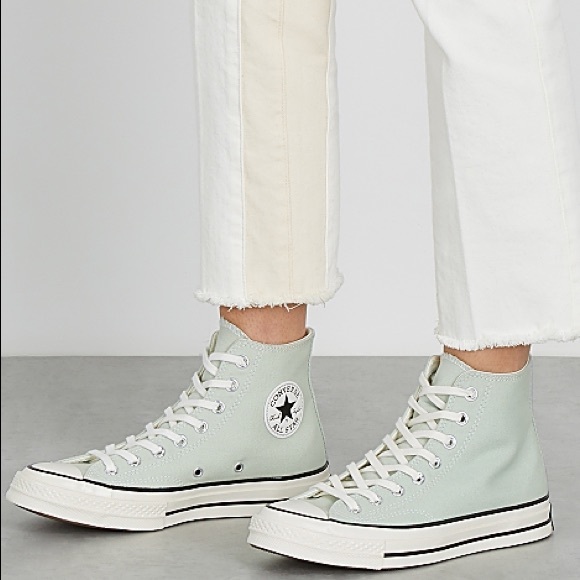 mint converse high tops